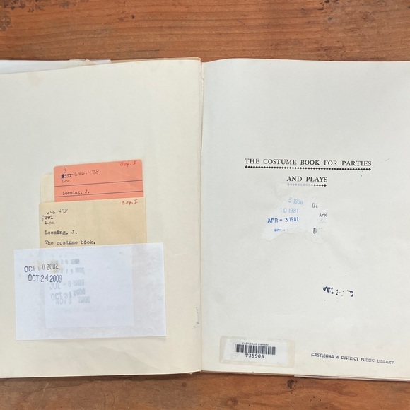 The Costume Book for Parties and Plays by - Pink and Yellow - Picture 6 of 16